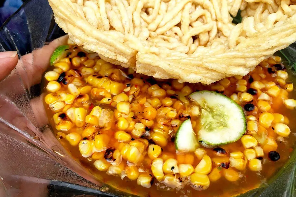 Asinan Jagung Bakar