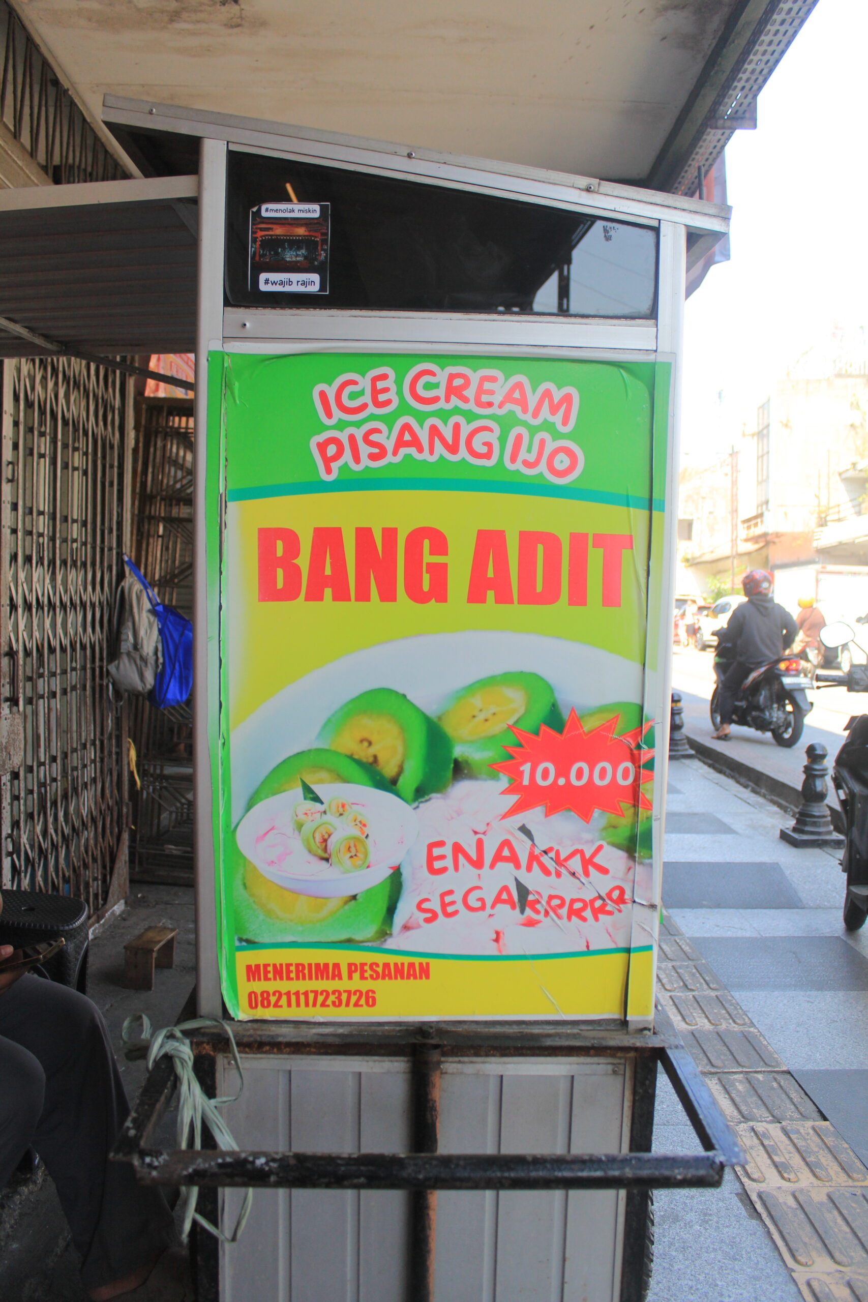 Ice Cream Pisang ijo